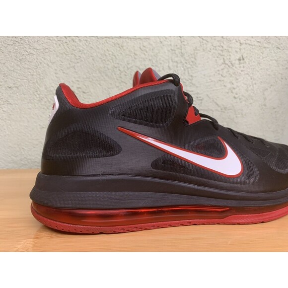 Nike LeBron Low Bred Size 12 Black‎ Red White 510811-003 2019 main image 5